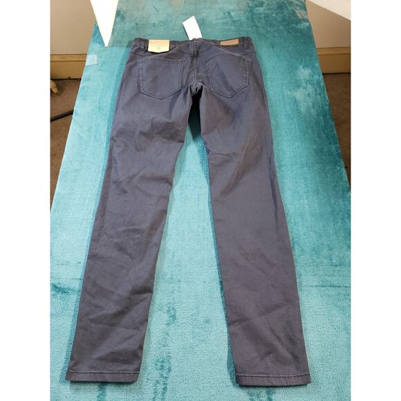 LOGG Jeans Sz 12 Womens Blue Stretch Pants Mid Rise Ladies Slim Straight NWT - Picture 12 of 15